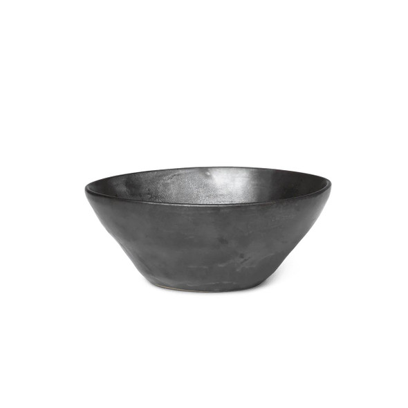 Ferm Living Flow Bowl - Medium - Black.