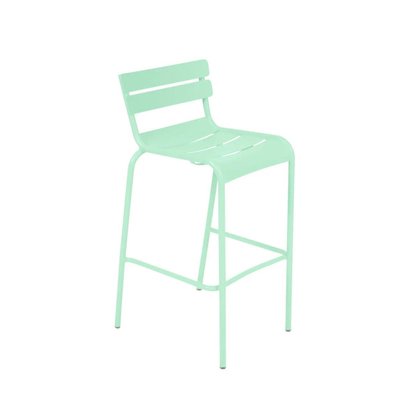 Opaline Green - Luxembourg Bar Chair by Fermob.