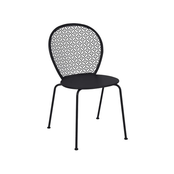 Liquorice - Lorette chair by Fermob.