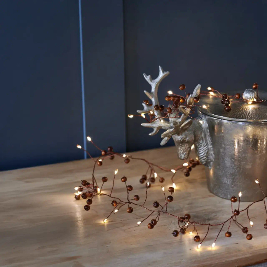Woodland Berry string lights by Lightstyle London.