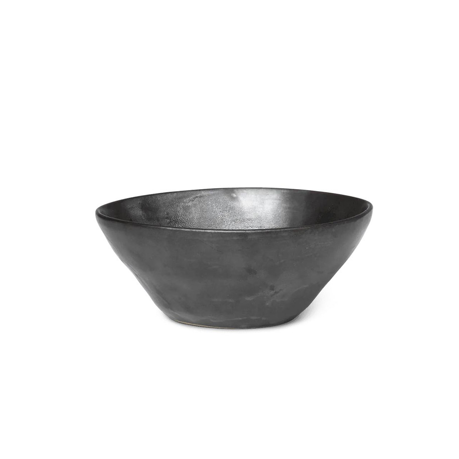 Ferm Living Flow Bowl - Medium - Black.