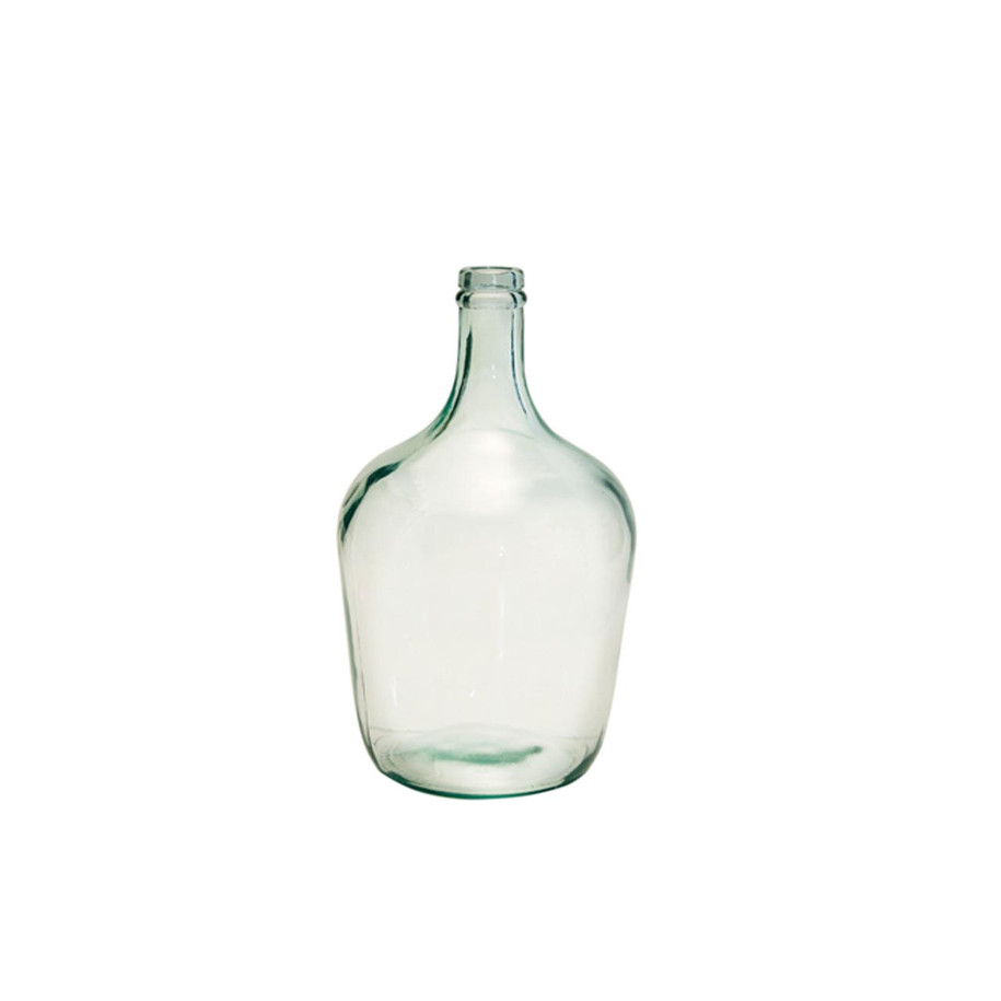 Vidrios San Miguel Garrafa Demijohn Bottle Glass Vase - 30cm.