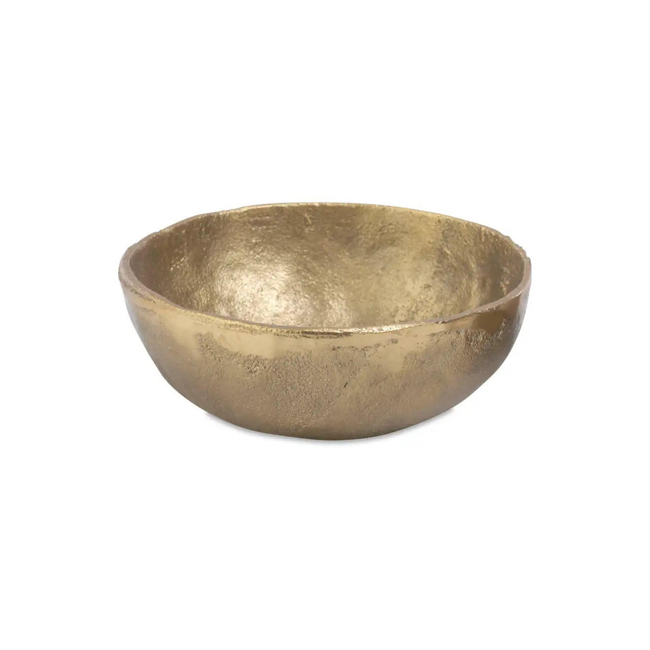 Large Nkuku Jahi Gold Bowl.