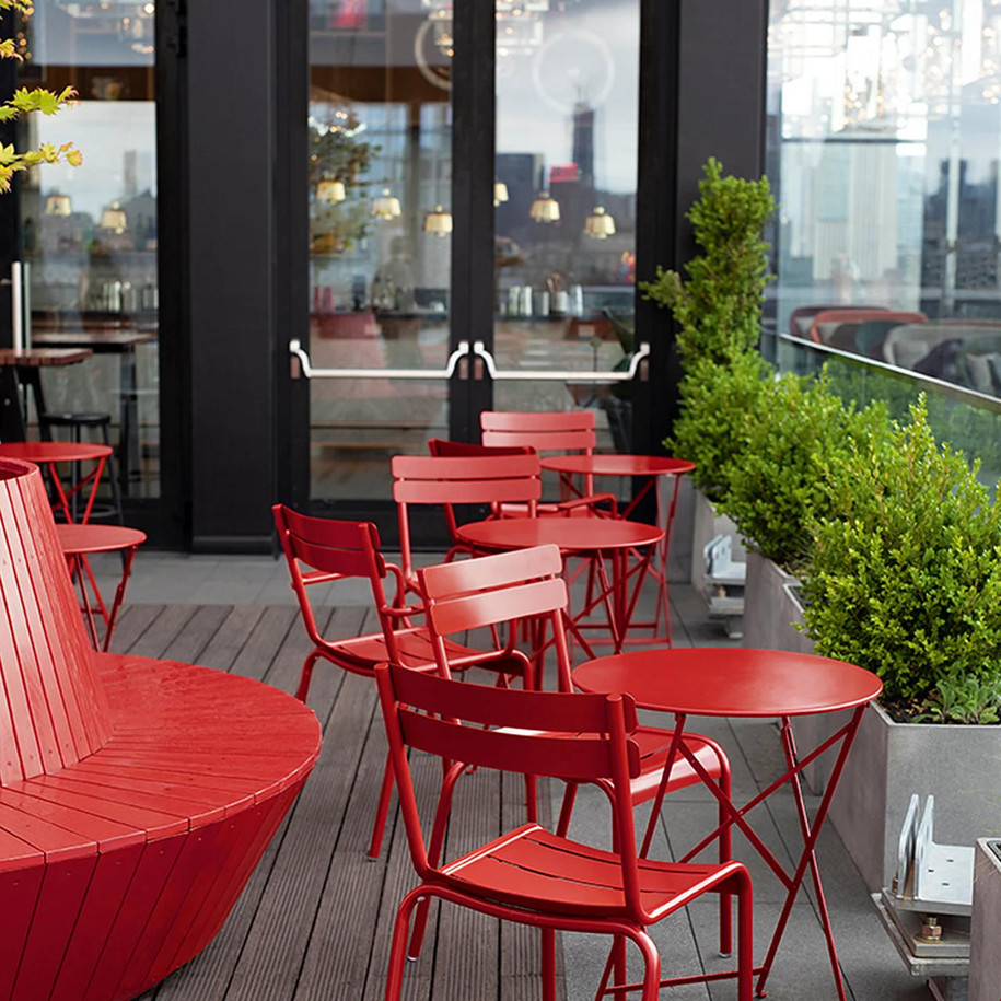 Poppy - Luxembourg Chairs & Bistro tables by Fermob.