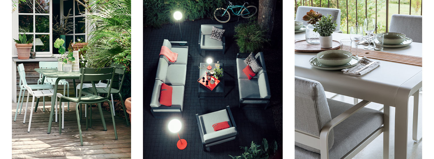 Fermob terrace sofa set