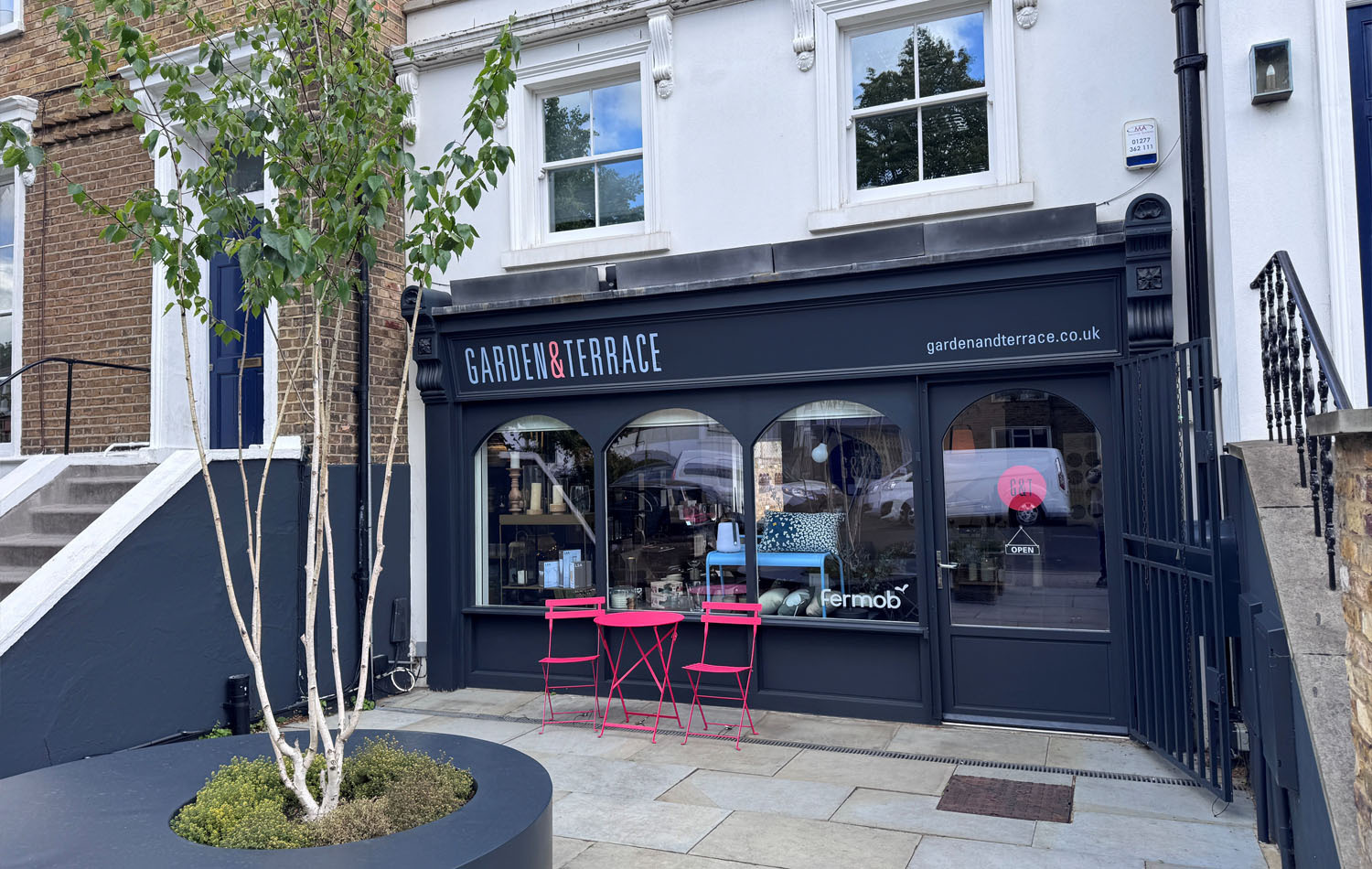 Garden and Terrace shopfront