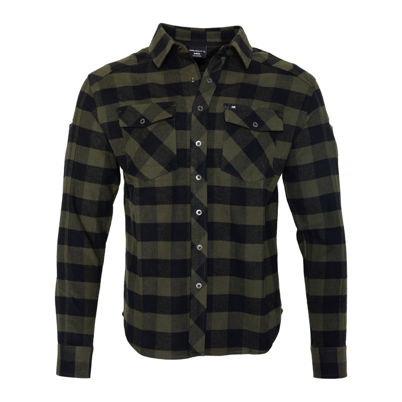 Muddy - Woodsman Heavyweight Flannel - Olive/Black