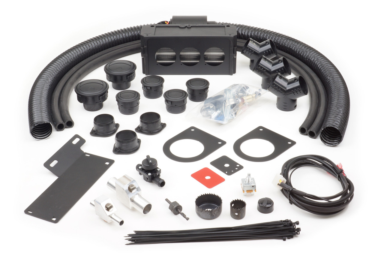 2013+ Polaris Ranger XP900 Ice Crusher Heater Kit.  The Kit includes all specialty tools, vents, hoses, brackets and hardware for a professional installation.