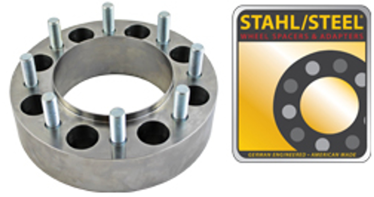 8 Lug Steel Wheel Spacers.  Best Tractor Wheel Spacers Made in America.