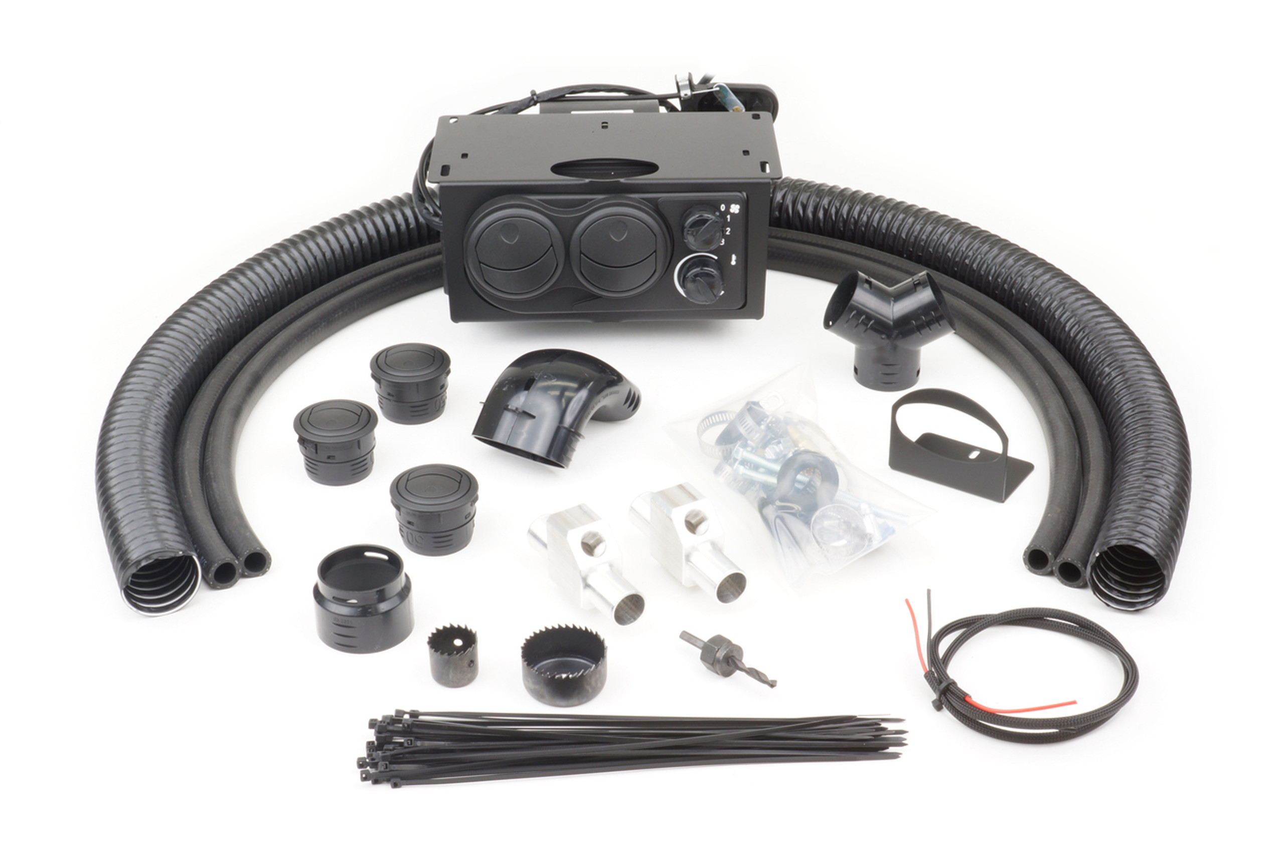 Universal 1'' Ice Crusher Cab Heater with Defrost