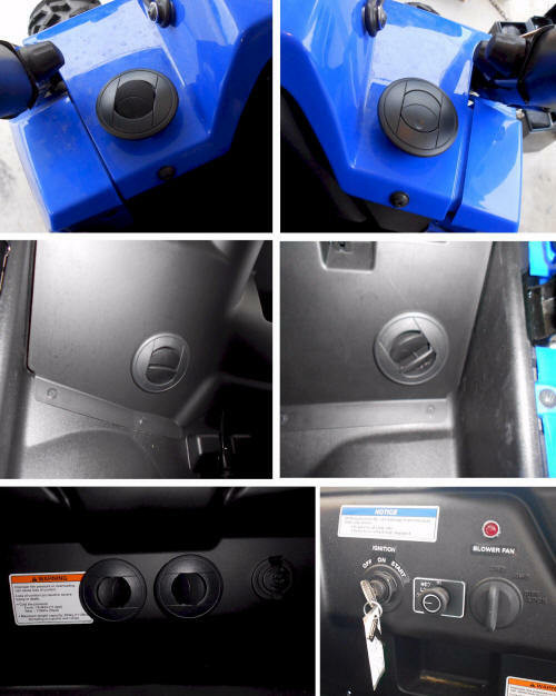Kawasaki Teryx 4 (2012-2015) / Teryx 800 (2014-2015) - Ice Crusher Cab Heater
