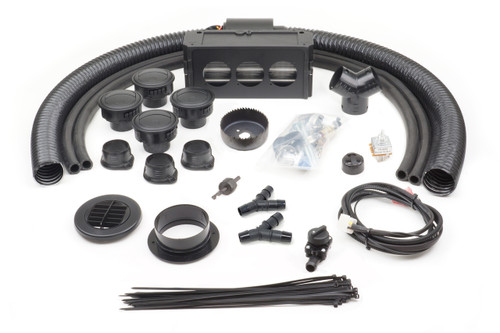 Kawasaki Mule Pro FXT Ice Crusher Heater Kit.  The Kit includes all specialty tools, vents, hoses, brackets and hardware for a professional installation.