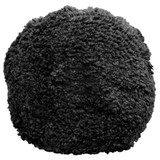 Presta Black Wool Heavy Cutting Pad - 9"