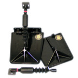 Smart Tab SX Composite Trim Tabs by Lectrotab 9.5&rdquo; x 10&rdquo; f/15'-18&lsquo; Boat w/60 - 135HP - Black