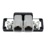 Bluewater Dual Deutsch DTP 4 Position Busbar - 5/16" Studs