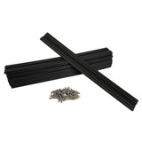 Caliber Marine Slides 1.5"x15" Black *10-Pack