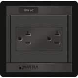 Blue Sea 1479 360 Panel - 120V AC DUal Outlet