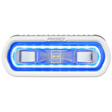 RIGID Industries SR-L Series Marine Spreader Light - White Surface Mount - White Light w/Blue Halo