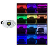 Black Oak Rock Accent Light - RGB - White Housing