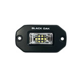 Black Oak 2" Marine Flush Mount Spreader Light - Black Housing - Pro Series 3.0