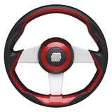 Red Poly Grip Silvr Alum 13.8