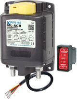 Blue Sea ML-ACR Automatic Charging Relay with Manual Control 12vDC 500A Blue Sea ML-ACR Automatic Charging Relay with Manual Control 12vDC 500A