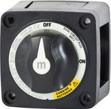 Blue Sea M-Series Battery Switch On/Off Dual Circuit Plus Black Blue Sea M-Series Battery Switch On/Off Dual Circuit Plus Black