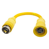 Hubbell HBL61CM72 Adapter 50A125V Female To 50A250V Male Hubbell HBL61CM72 Adapter 50A125V Female To 50A250V Male