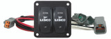 Lenco Double Rocker Switch Kit Single Actuator Systems 12vDC & 24vDC Lenco Double Rocker Switch Kit Single Actuator Systems 12vDC & 24vDC