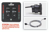 Lenco LED Flybridge Key Pad With 20ft Shielded Harness For Use with 15169-001