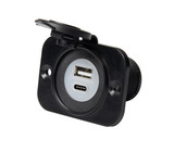 Marinco Sealink Dual Port USB-A and USB-C Combo Charger Marinco Sealink Dual Port USB-A and USB-C Combo Charger
