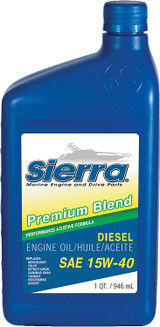 Dometic 15W-40 Diesel Quart 118-9553-2 Dometic 15W-40 Diesel Quart 118-9553-2