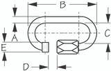Sea-Dog Line Ss Quick Link 2-1/4" 153006-1 Sea-Dog Line Ss Quick Link 2-1/4" 153006-1