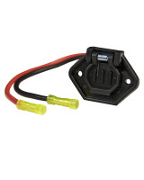 Dometic 12V Troll.Motor Socket W/Butts Wh10470-1 Dometic 12V Troll.Motor Socket W/Butts Wh10470-1