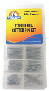 Handi-Man Marine Sst Cotter Pin Ass. (106 Pcs.) 970001