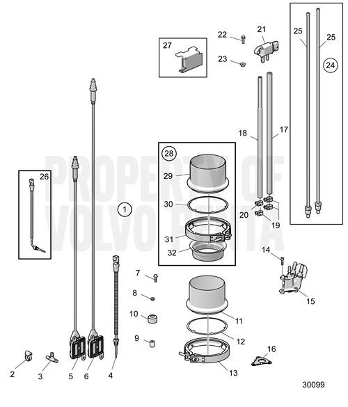 Volvo Penta Dosage Valve 22757148