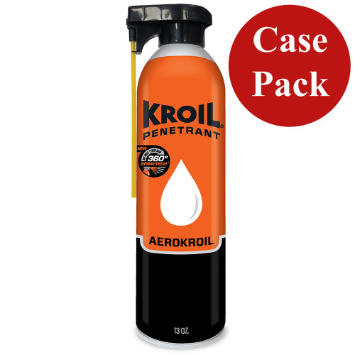 Kroil Original Penetrant - Aerosol - 13oz Can - Aerokroil Formula w/SprayTech *Case of 12