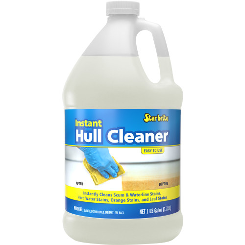 Star brite Instant Hull Cleaner - Wipe On, Rinse Off Formula - 1 Gallon