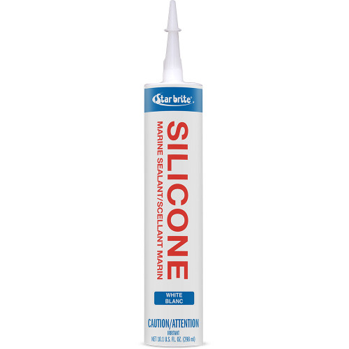 Star brite Marine Silicone Sealant - White - 10.3 oz