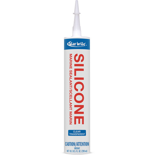 Star brite Marine Silicone Sealant - Clear - 10.3 oz