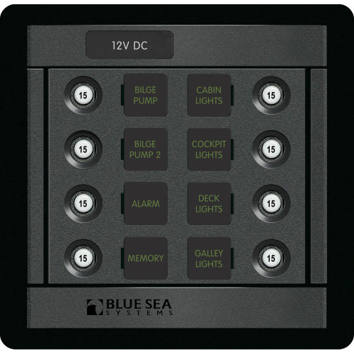 Blue Sea 1450 DC 8 Position CLB Square