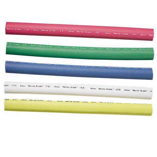 Ancor Adhesive Lined Heat Shrink Tubing - 5-Pack, 6", 12 to 8 AWG, Assorted Colors