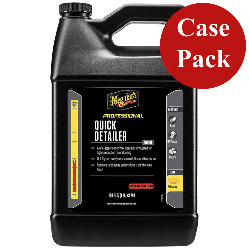 Meguiar's Mirror Glaze&reg; Quick Detailer - 1 Gallon *Case of 4*