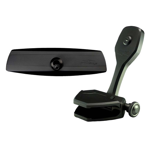 PTM Watersports Mirror/Bracket Kit w/VR-140 Elite Mirror & ZXR-300 (Black)