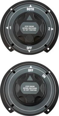 Dual Btry Swch - Off/1/2/ Both