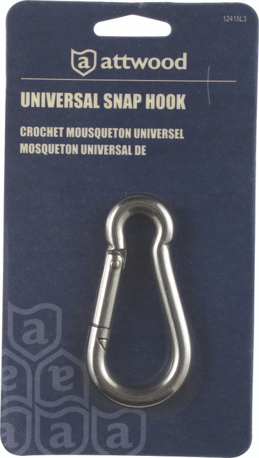 Attwood Ss Snap Hook 5/16 X 3 1/8 (12415L3)