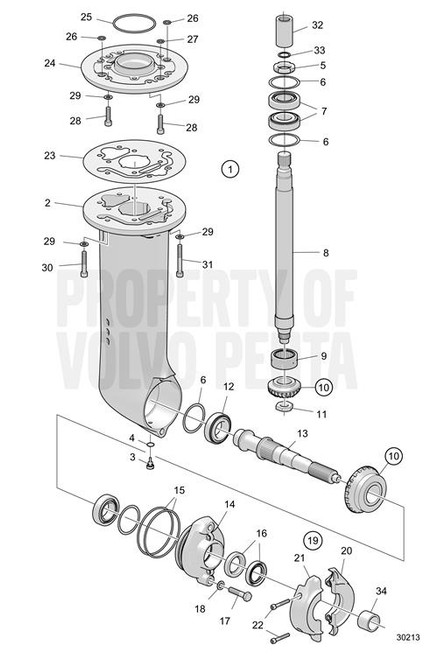 Volvo Penta Sealing Ring - Volvo Penta (3593663)