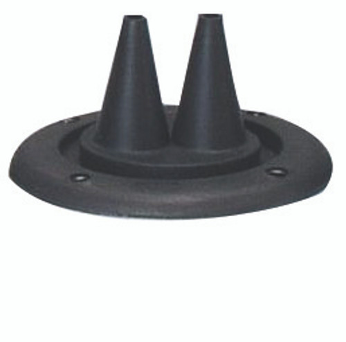 Uflex Usa 4" Cable Grommet & Seal Black R3