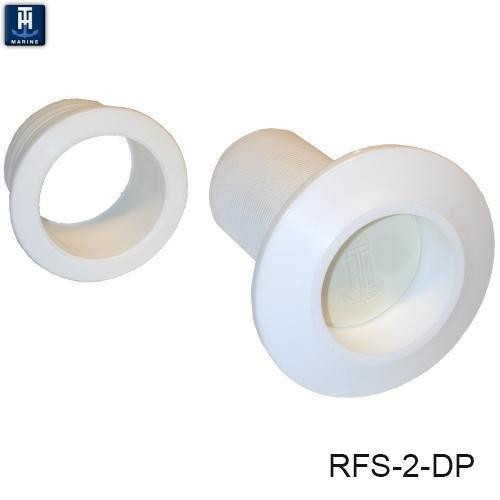 T.H. Marine Push Together Scupper-White Rfs-2-Dp