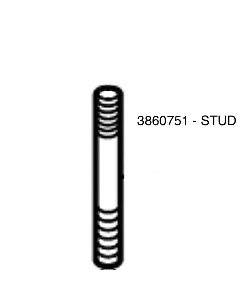 Volvo Penta Stud 3860751